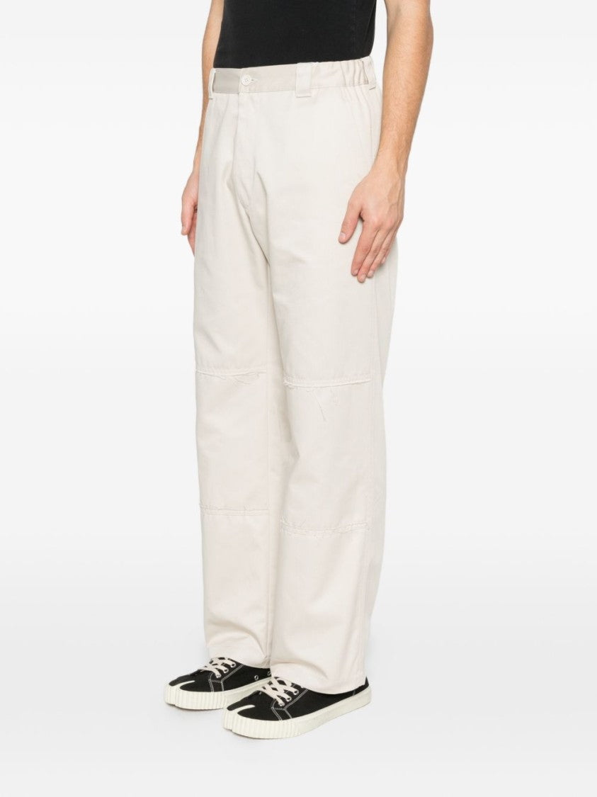 Mm6 By Maison Margiela Relaxed Wide-Leg Pants With High Waist