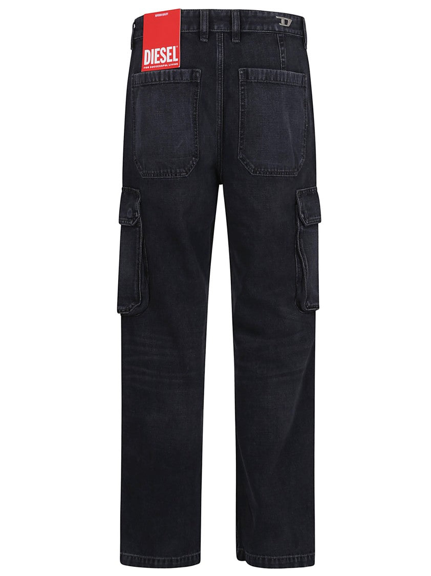 Diesel Relaxed Fit Cargo Pants
