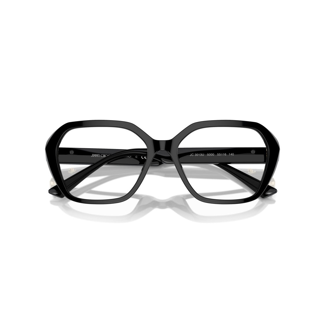 Jimmy Choo 0Jc3013u Oversized Geometric Frame Eyeglasses