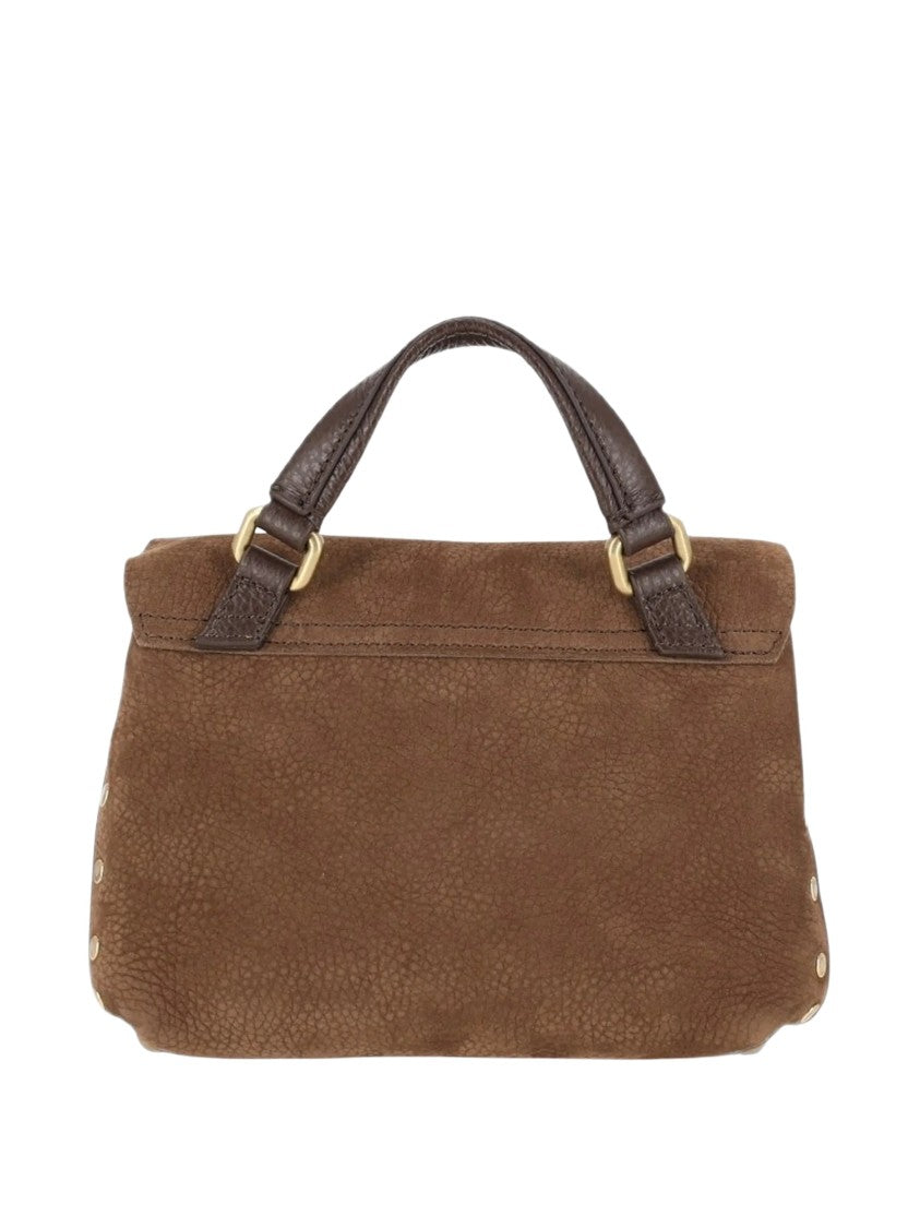 Zanellato Postina Jones Nabuk Nubuck Shoulder Bag