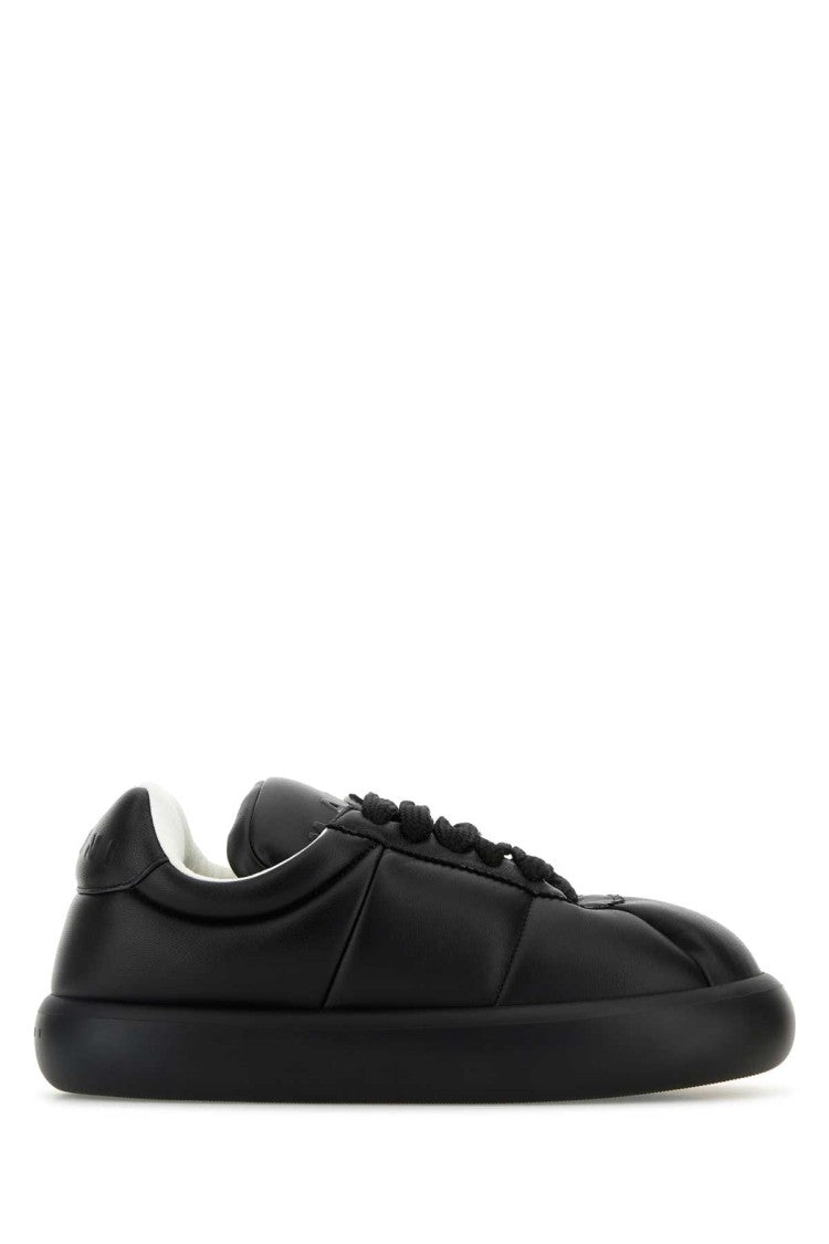 Marni Black Leather Bigfoot 2.0 Sneakers