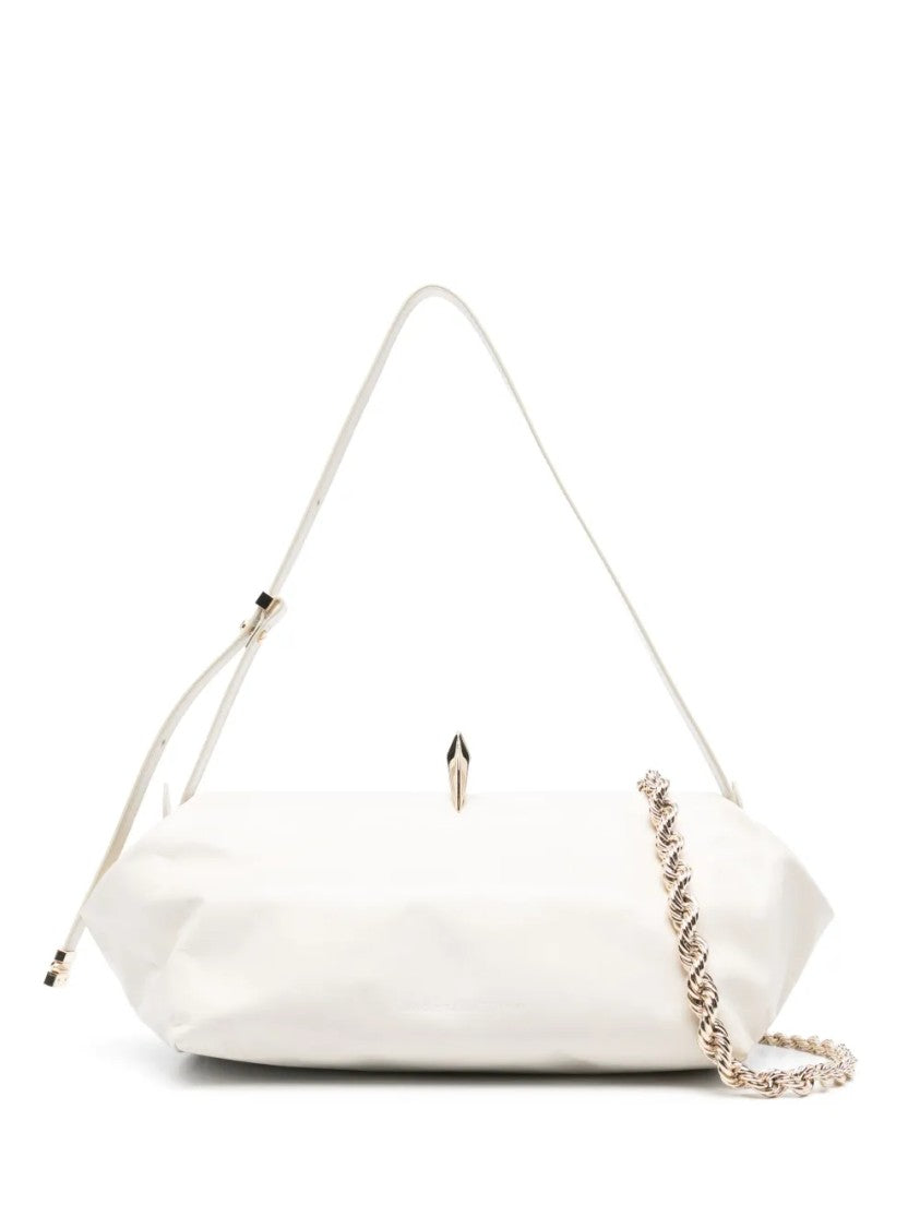 Benedetta Bruzziches Structured Handbag With Detachable Shoulder Strap