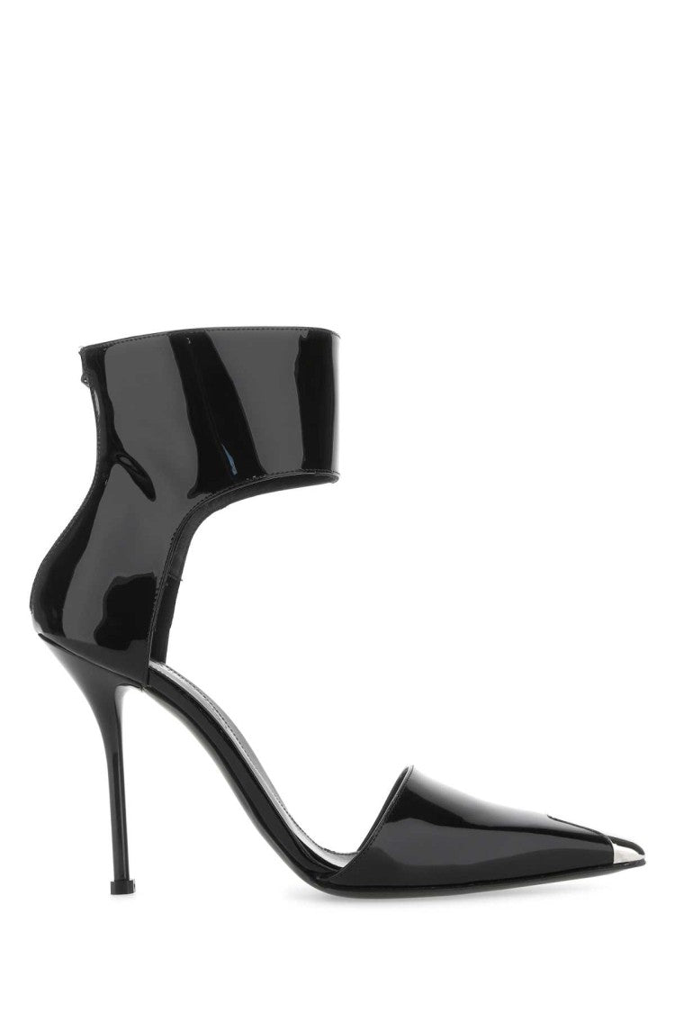 Alexander Mcqueen Black Leather Pumps