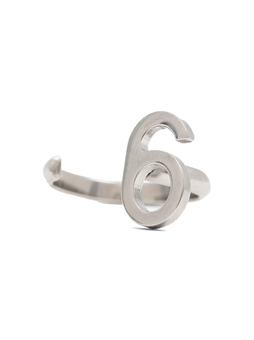 Maison Margiela 6 Logo Set Of 2 Rings