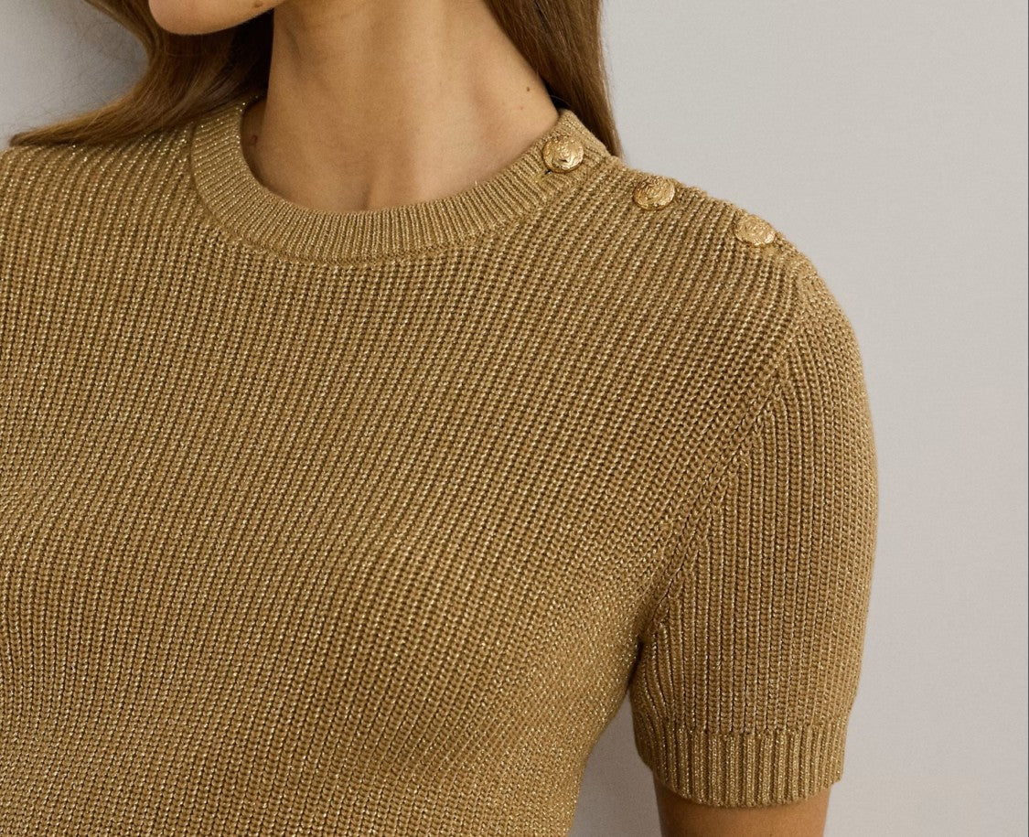 Lauren Ralph Lauren Ribbed Knit Top
