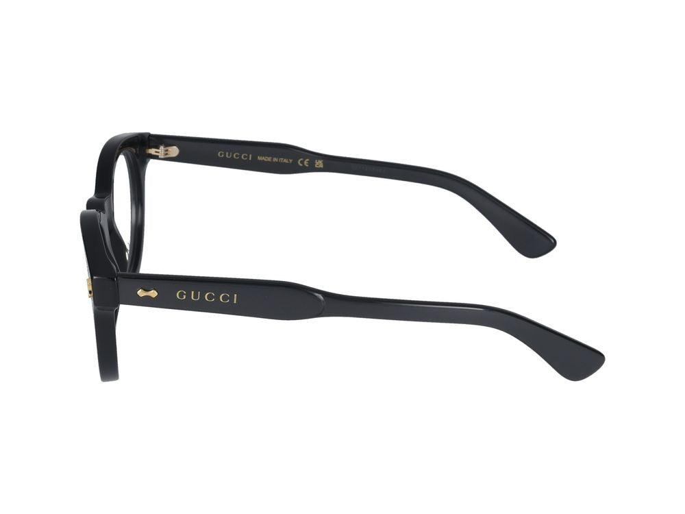 Gucci Eyeglasses Gg1266o 001 Black Black Transparent 48/23/145