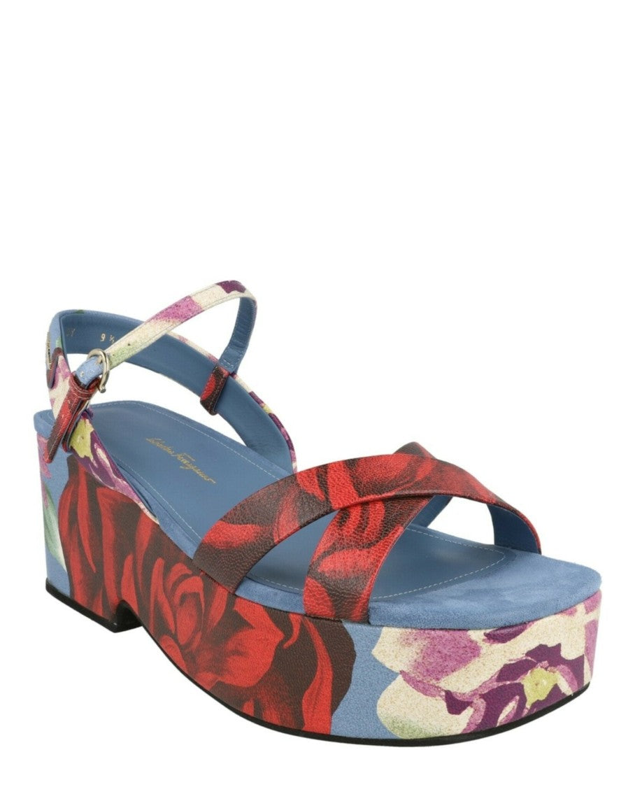 Ferragamo Eleny Strappy Platform Sandals