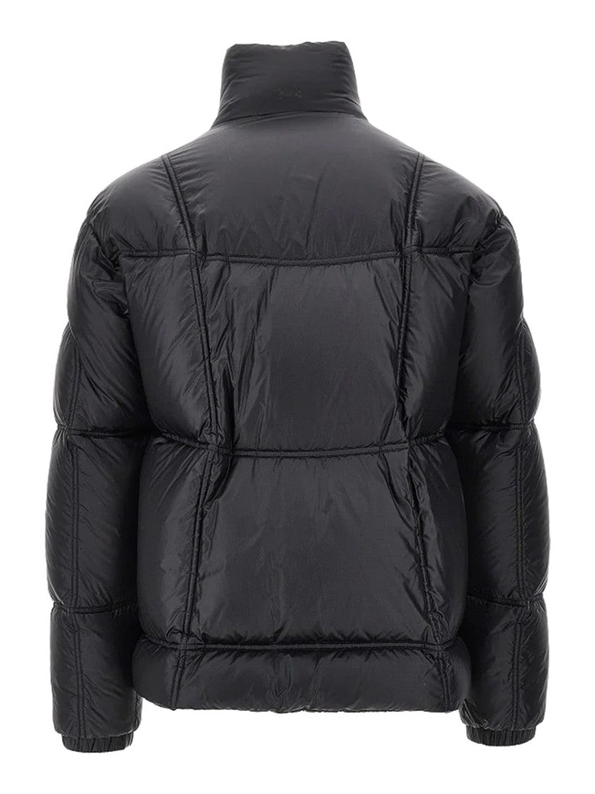 Laminar Black Polyamide Laminar Quilted Down Jacket