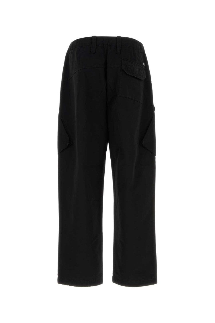 C.P. Company Black Cotton Cargo Pant
