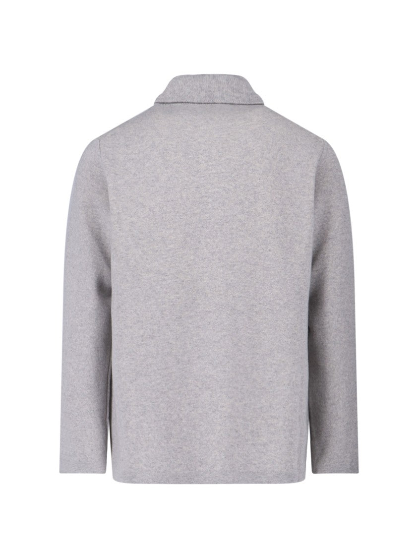 Lardini Wool Jacket – Grey