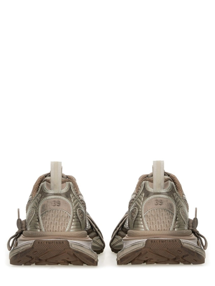Balenciaga Layered White Chunky Sneakers With Modern Design