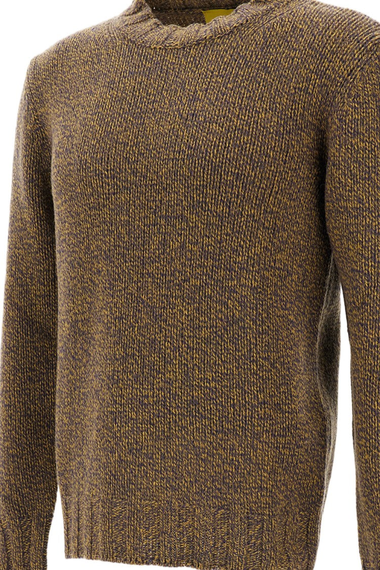 Customer Lovers Moulinè Wool Crewneck Sweater