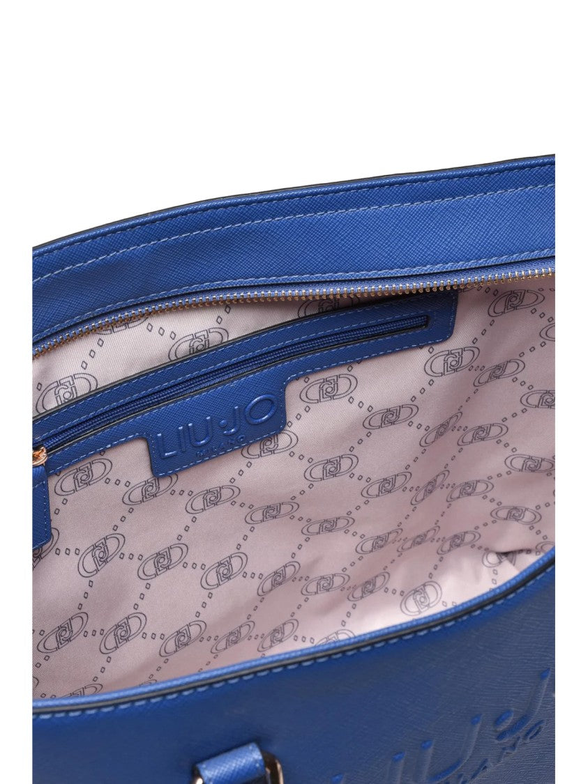 Liu Jo Blue Polyester Halona Shoulder Bag