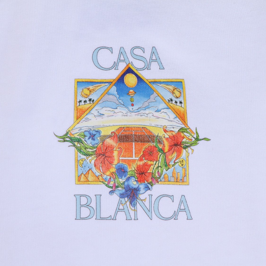 Casablanca Plain White T-Shirt