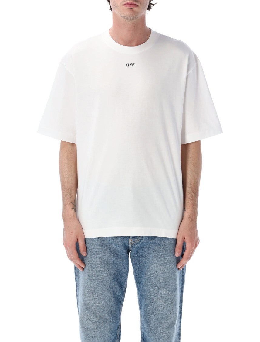 Off-White White Chain Arrow Skate Graphic T-Shirt