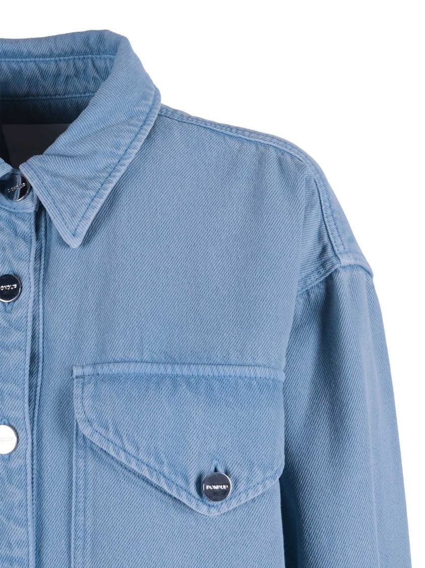 Dondup Light Blue Denim Shirt