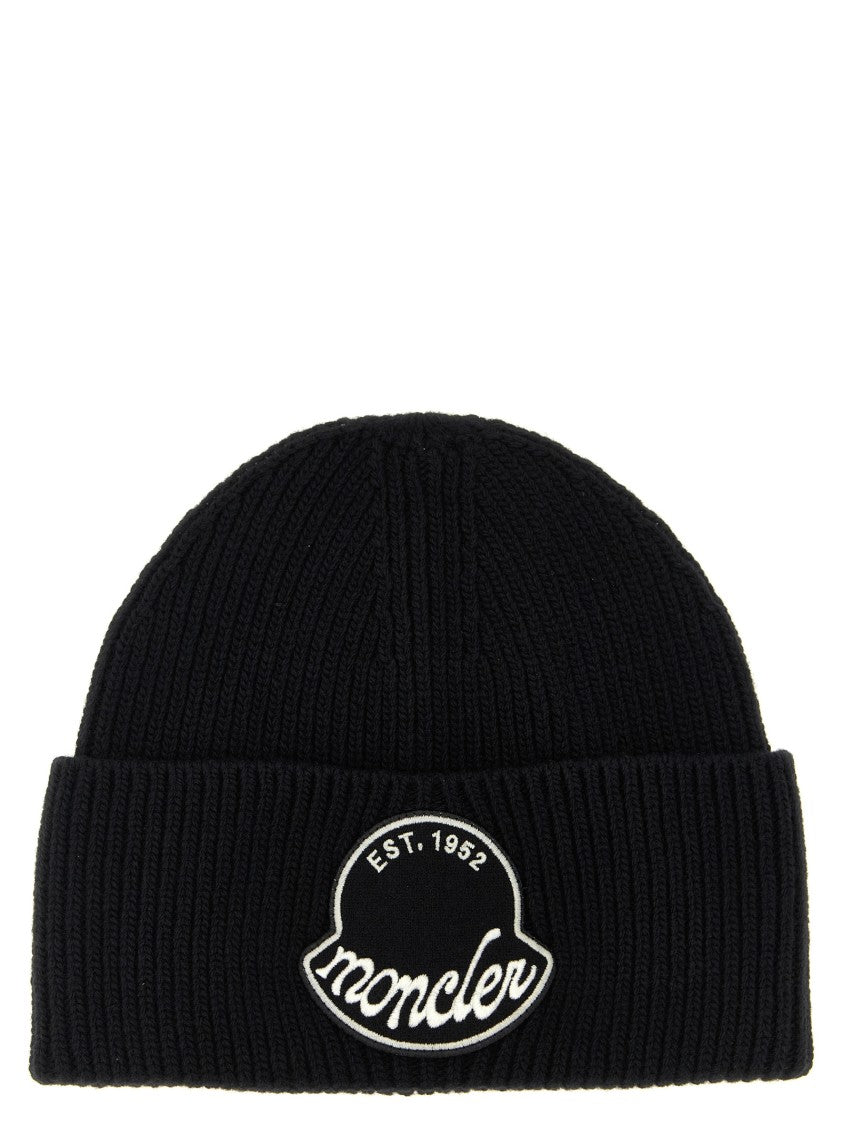 Moncler Logo Patch Beanie