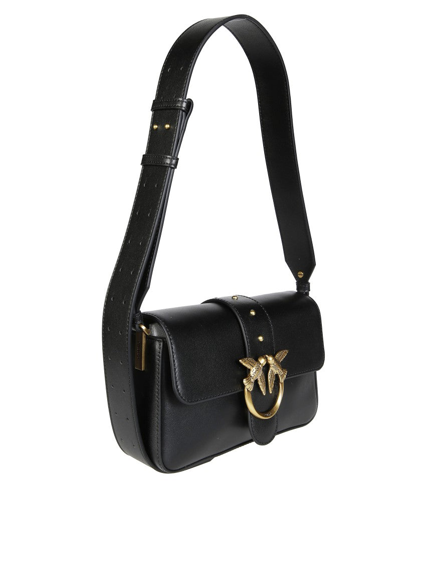 Pinko Love One Mini Slouchy Shoulder Bag