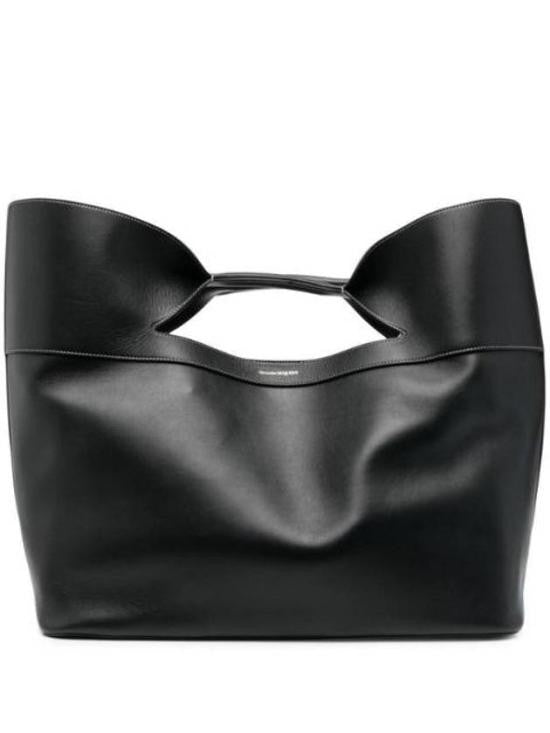 Alexander Mcqueen Minimalist Tote Bag With Curved Handle