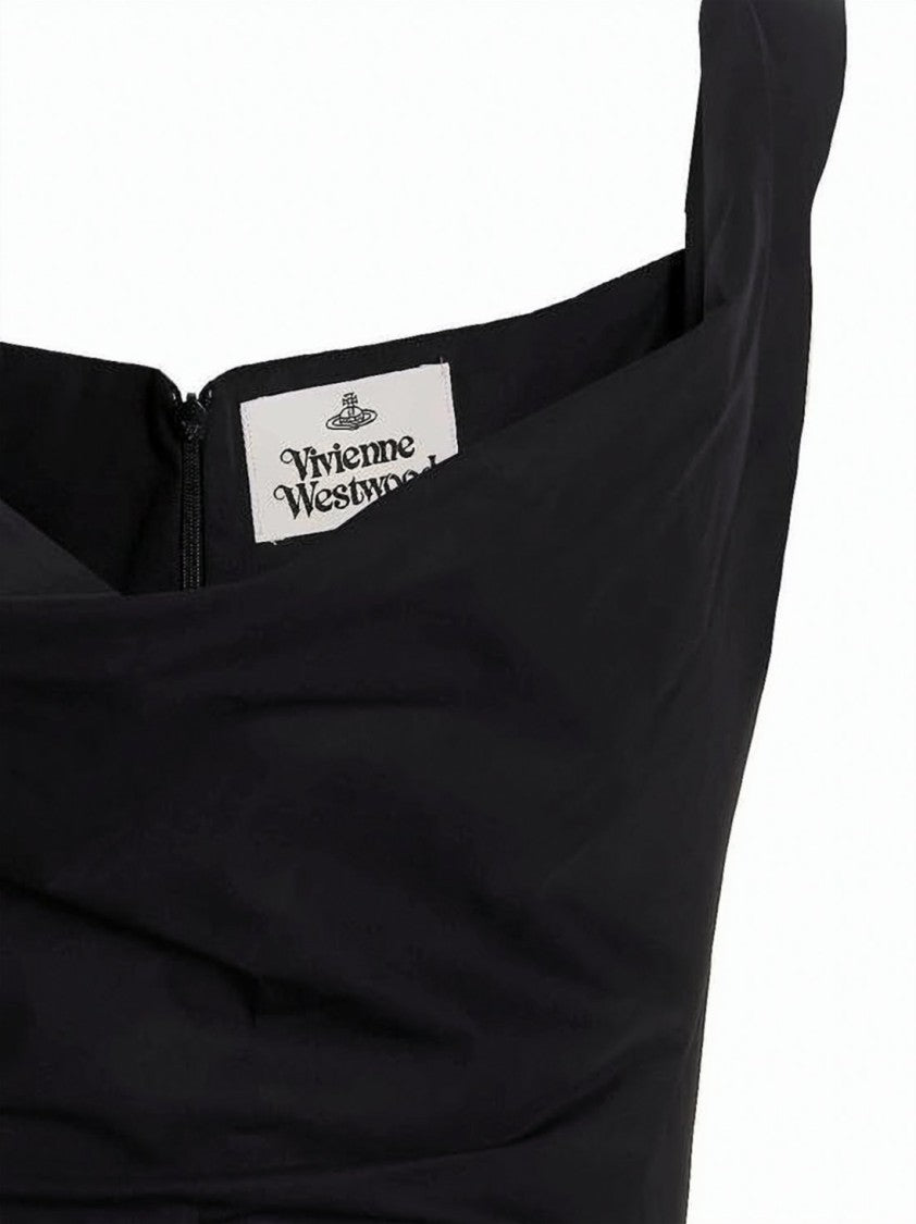 Vivienne Westwood Midi Dress With Square Neckline