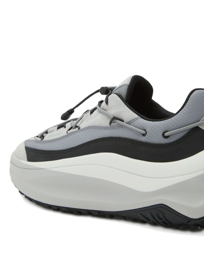 Moon Boot Suede And Technical Fabric Sneakers