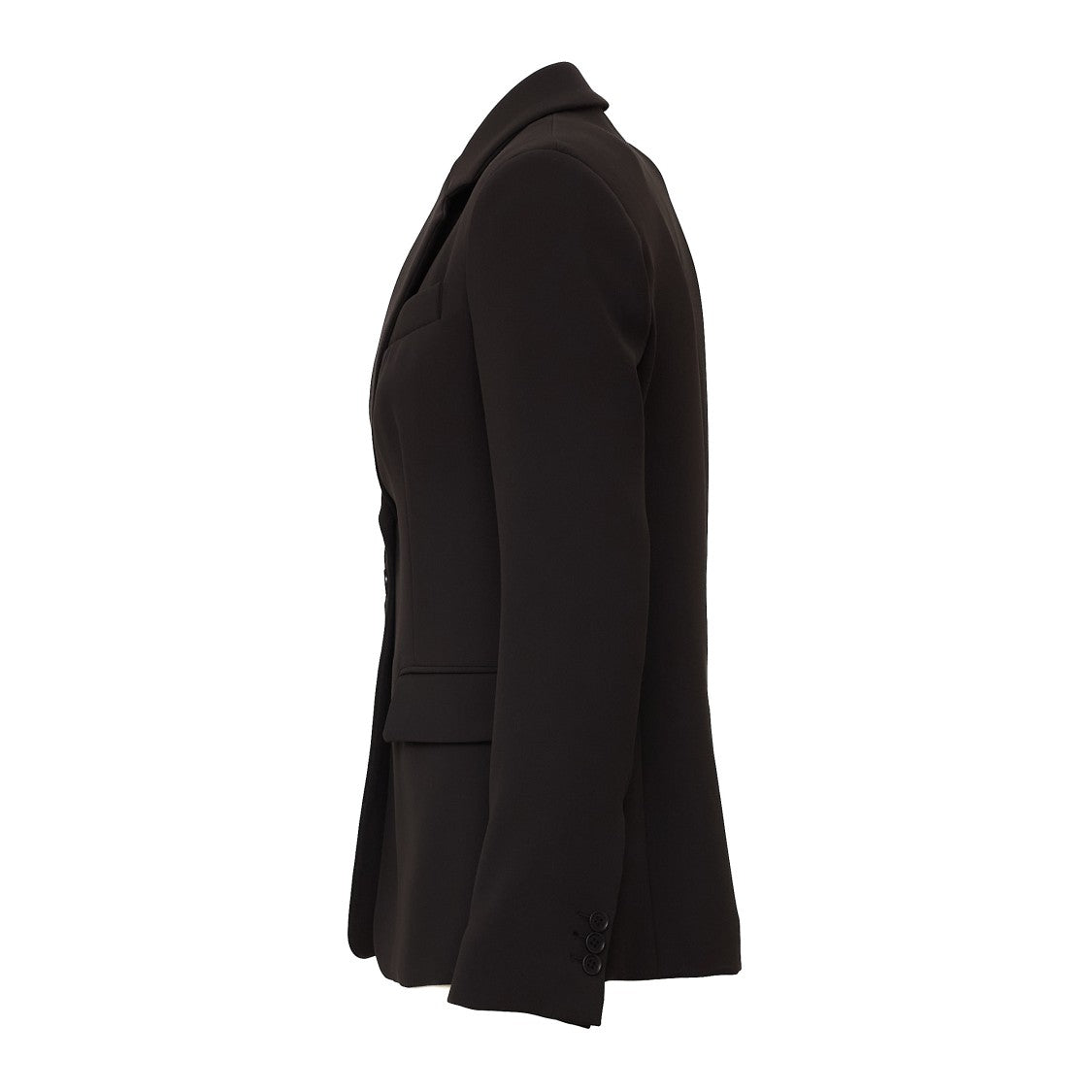 Parosh Single-Button Cady Tailored Blazer