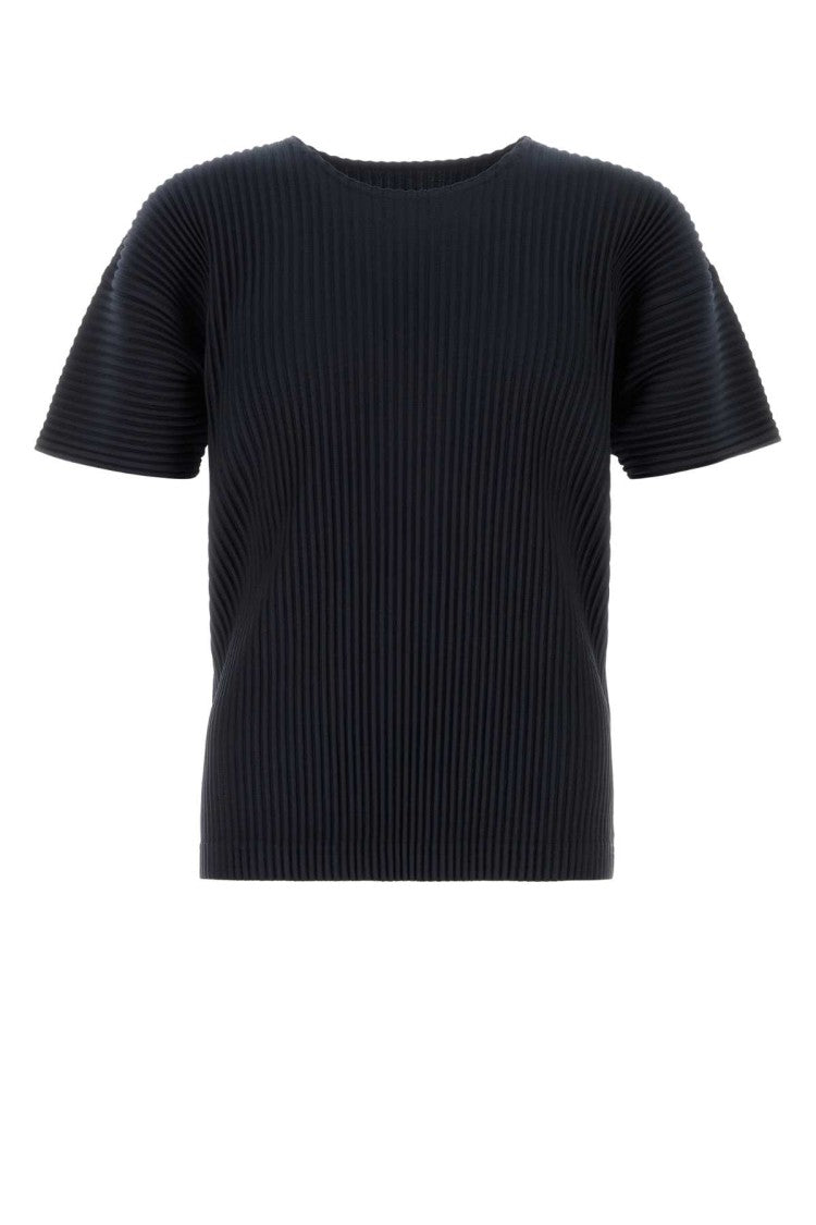 Homme Plissé Issey Miyake Midnight Blue Polyester T-Shirt