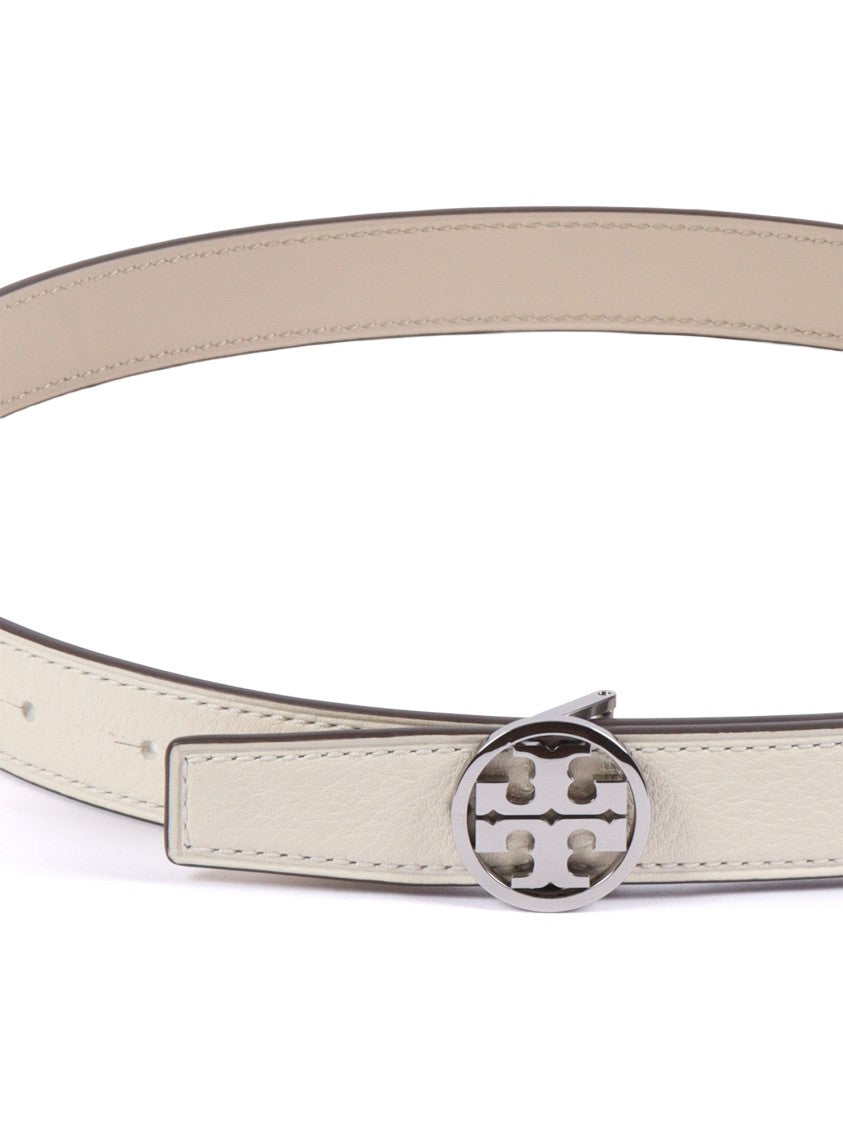 Tory Burch Reversible Miller Textured Leather Belt