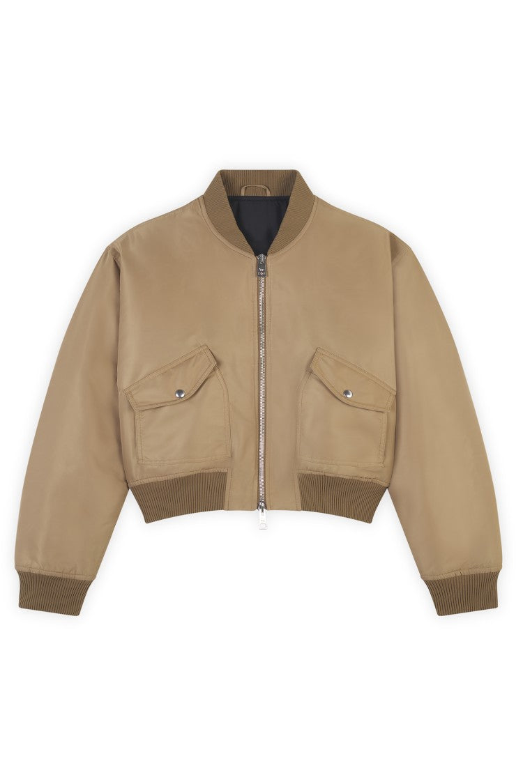 Maison Kitsuné Classic Cut Nylon Bomber Jacket