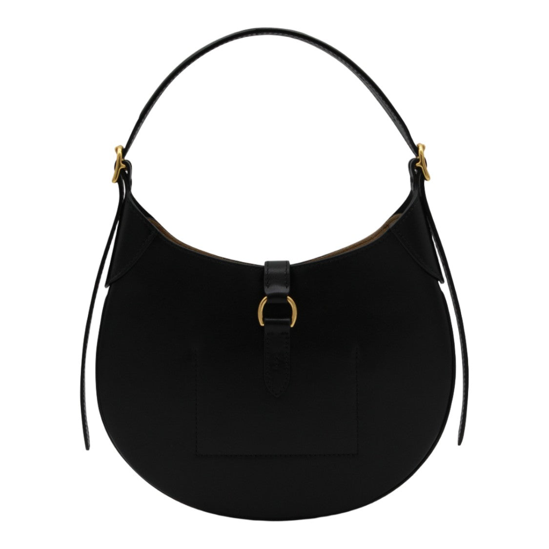 Polo Ralph Lauren Black Rounded Shoulder Bag