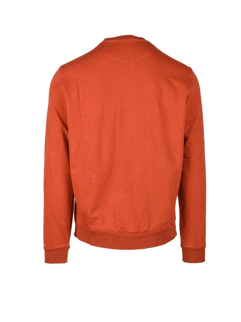 Bikkembergs Brown Cotton Crewneck Sweatshirt