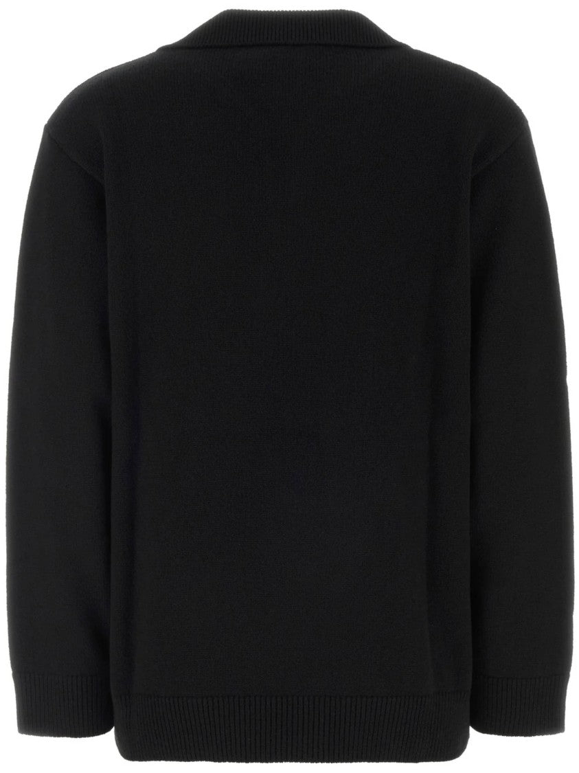 Valentino Maglia Cashmere V-Neck Knit Sweater