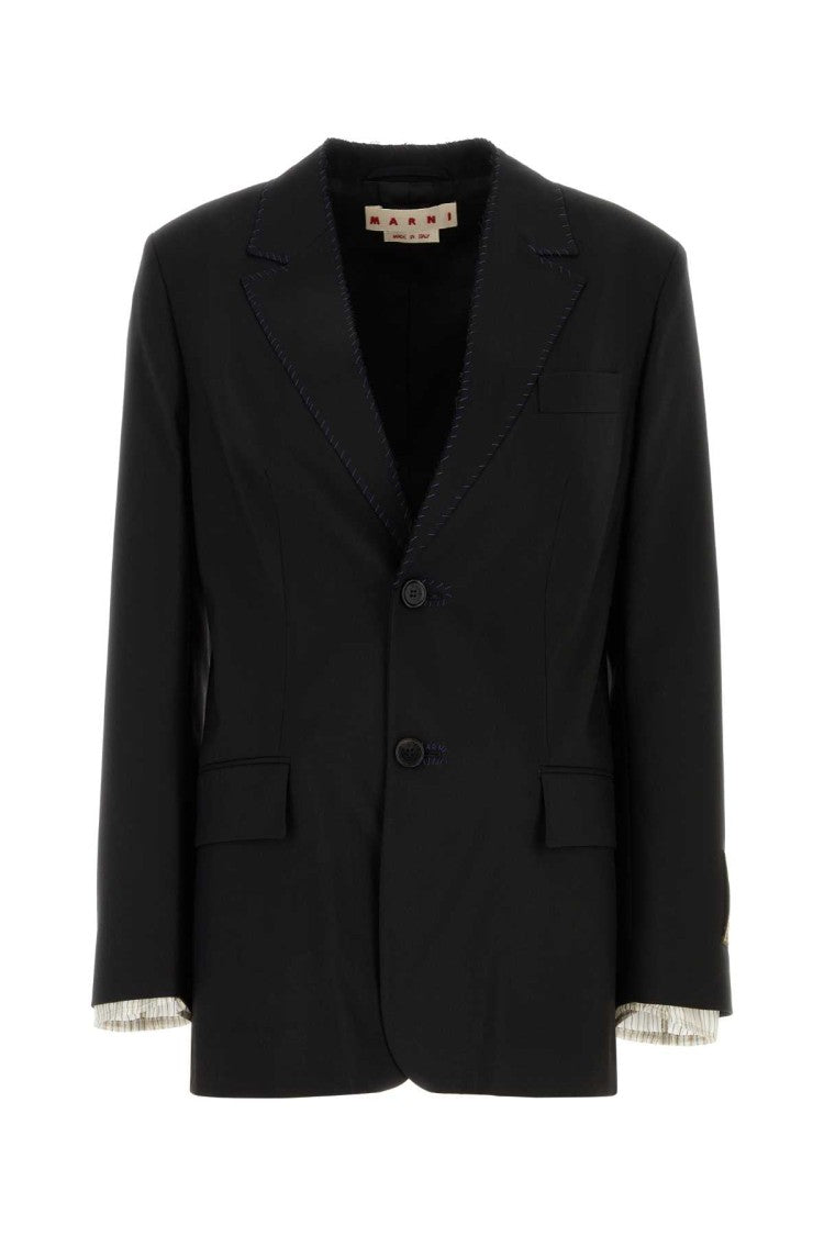 Marni Black Wool Blazer