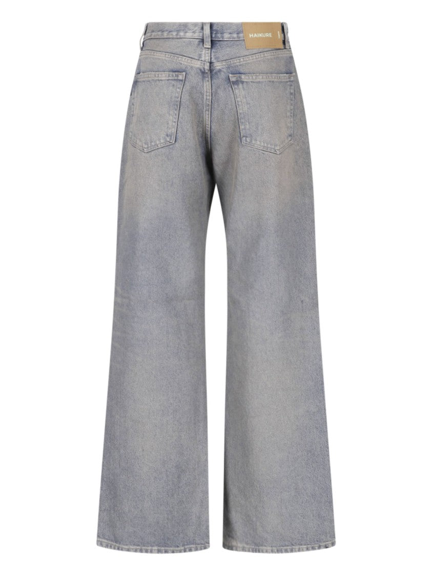 Haikure Blue Korea Cotton Denim Jeans