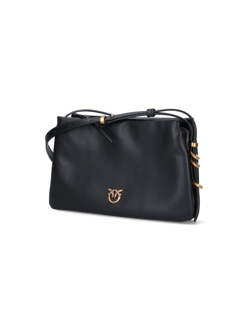 Pinko "Triplet" Mini Bag – Black