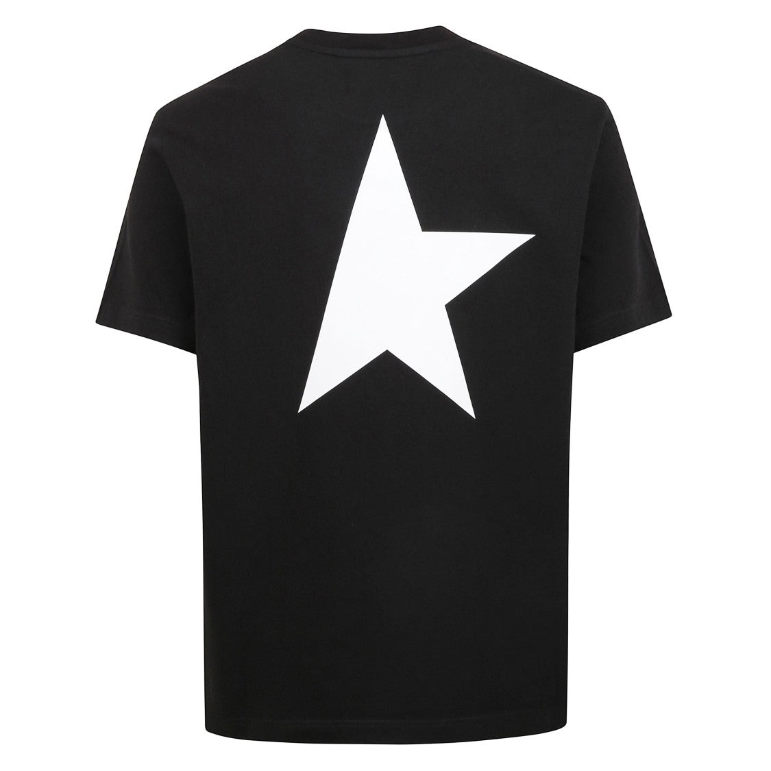 Golden Goose Cotton T-Shirt With Star Print