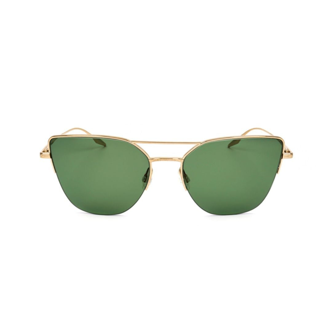 Barton Perreira Bp0090 580Sz Gold Metal Sunglasses With Double Bridge