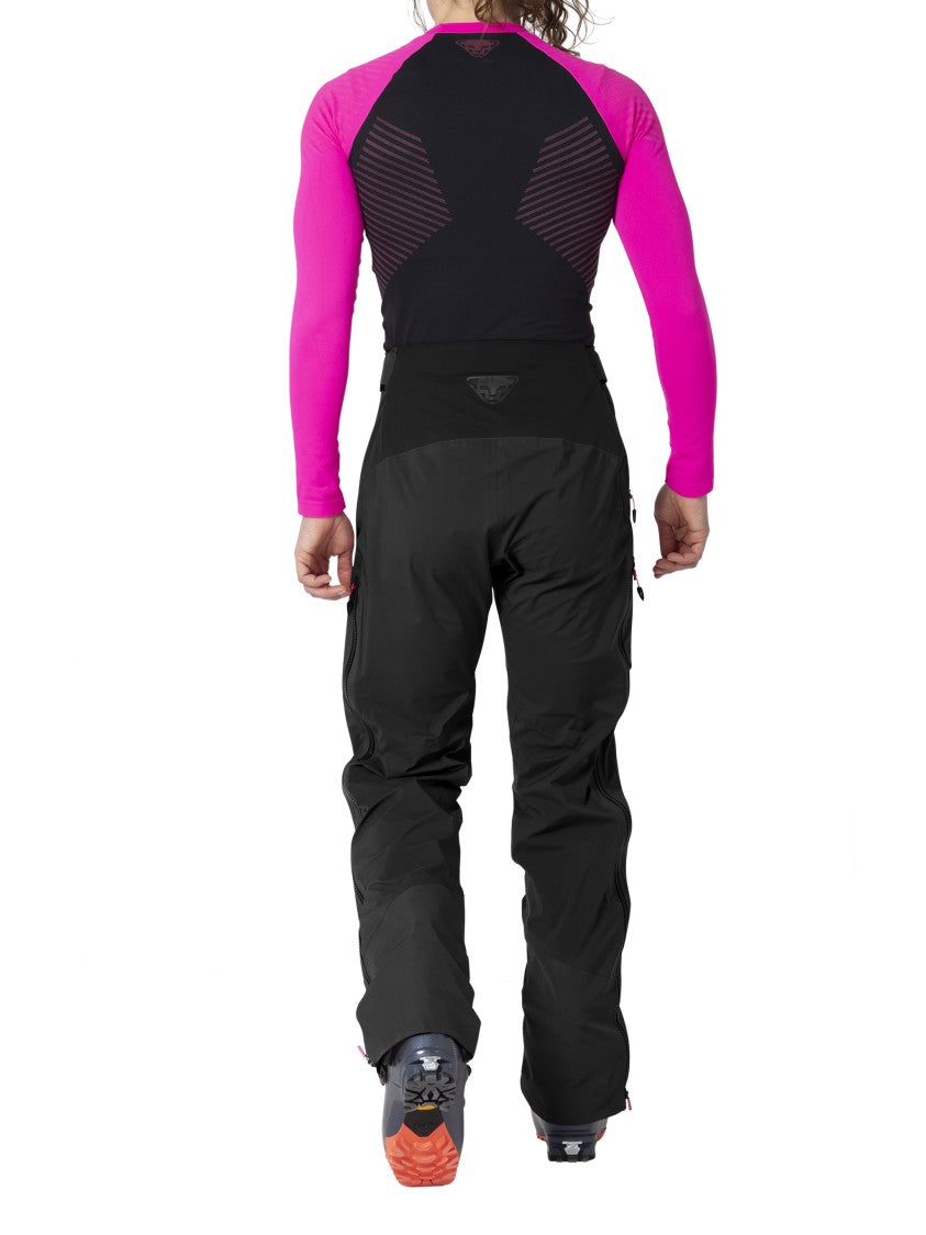 Dynafit Blacklight 3L High-Waisted Black Stretch Pants