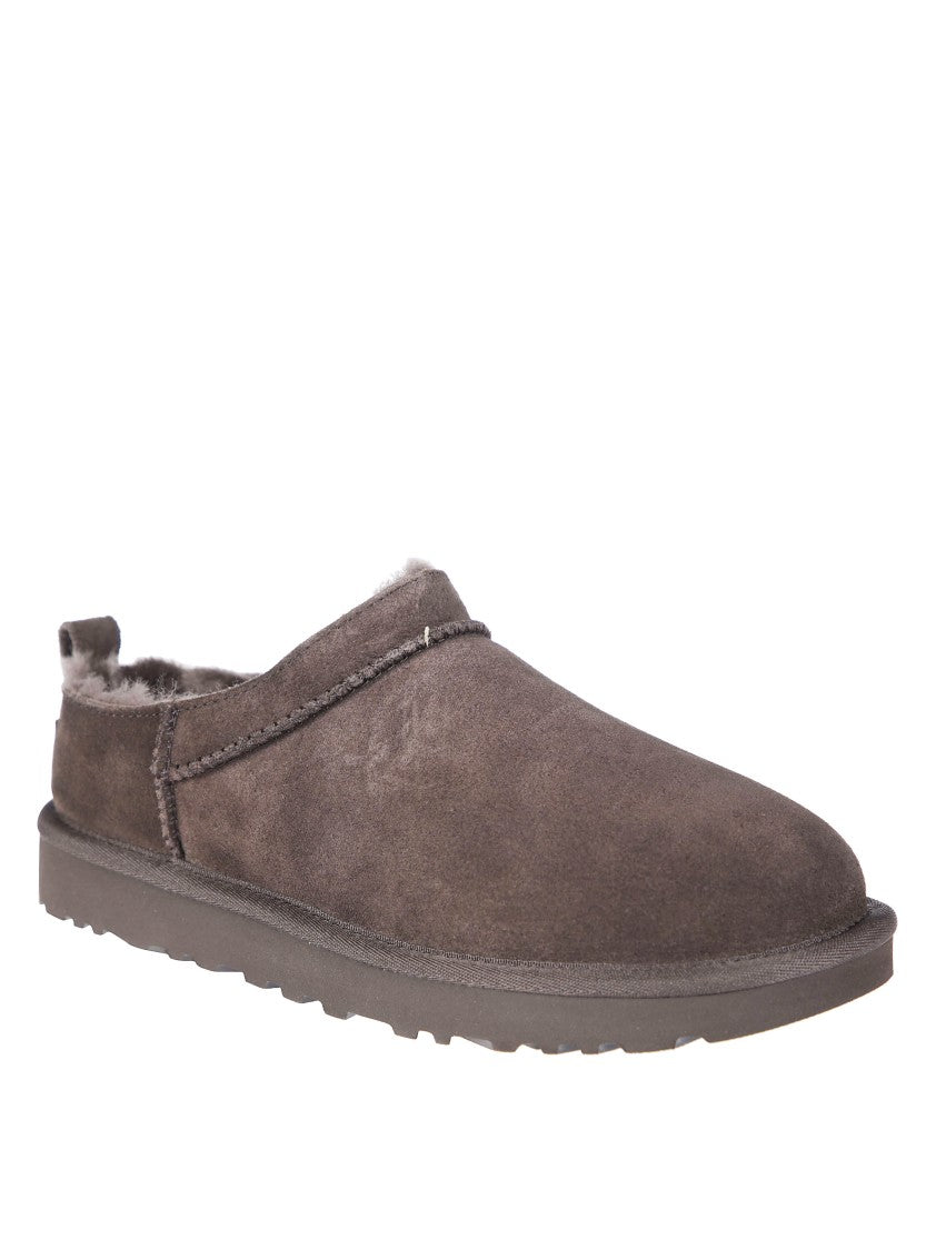 Ugg Classic Micro Suede Plush Fur Slip-On Shoes