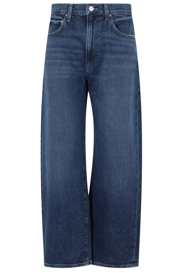 Paige High-Waisted Barrel Leg Jeans