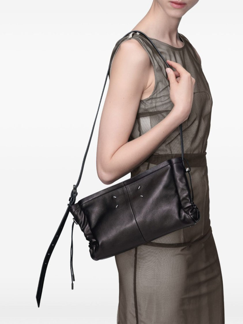 Maison Margiela Rectangular Shoulder Bag In Smooth Lamb Leather