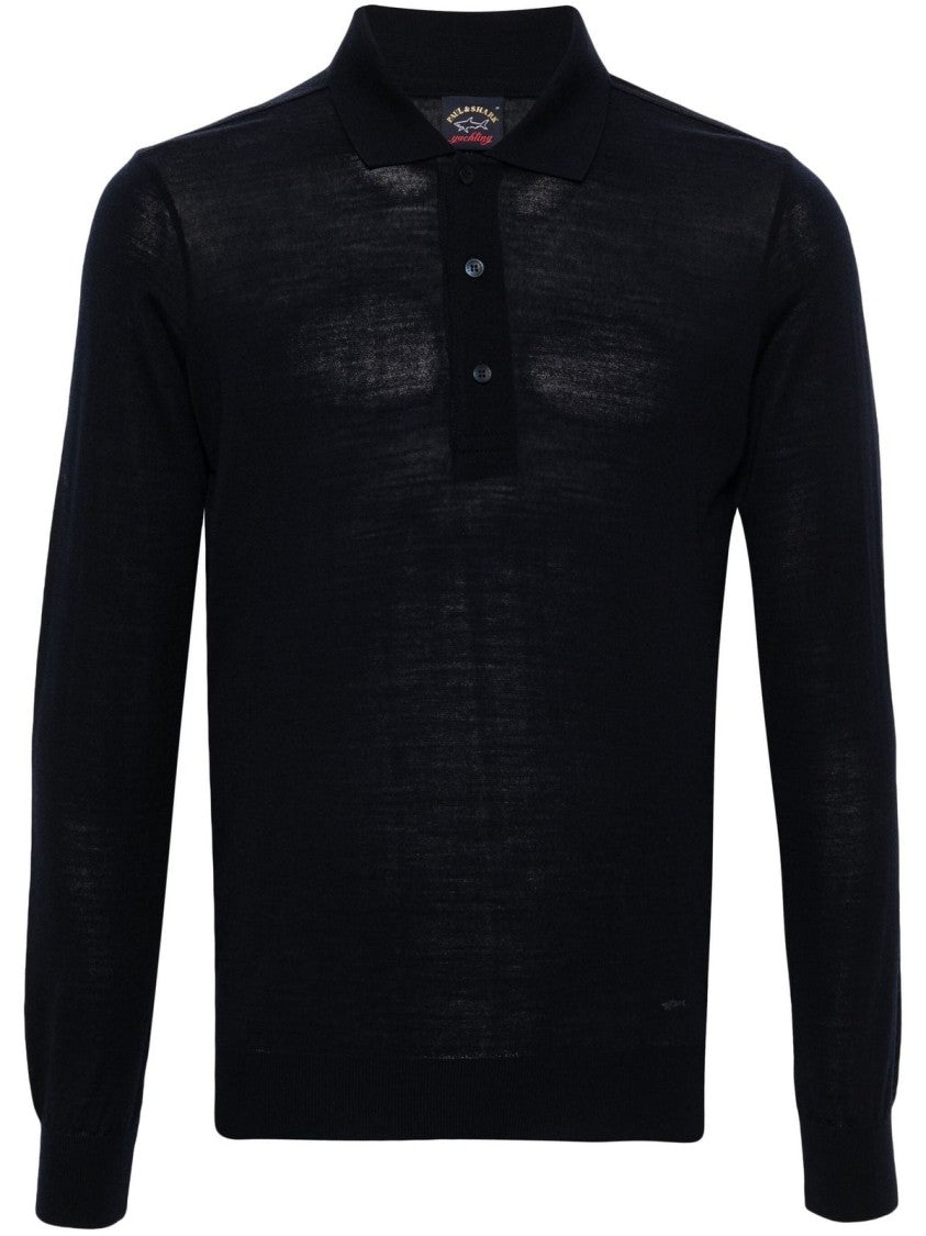 Paul & Shark Men's Woollen Polo Shirt