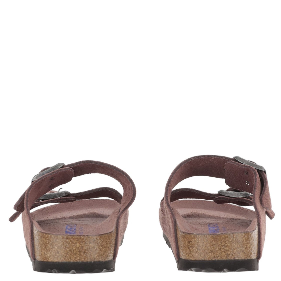 Birkenstock Open-Toe Suede Sandals With Adjustable Straps And Cork Sole