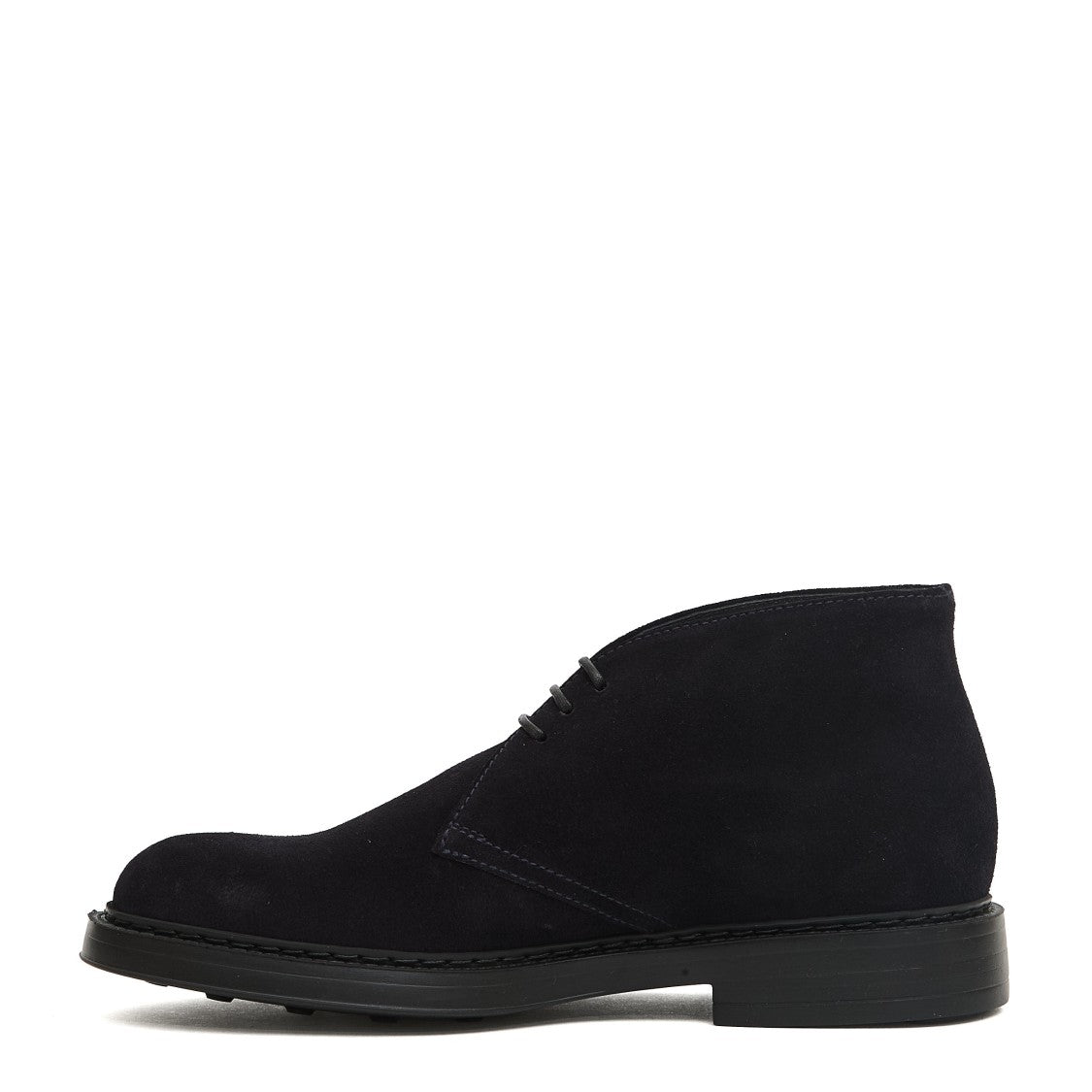 Doucal's Suede Leather Ankle Boots With Minimalist Design