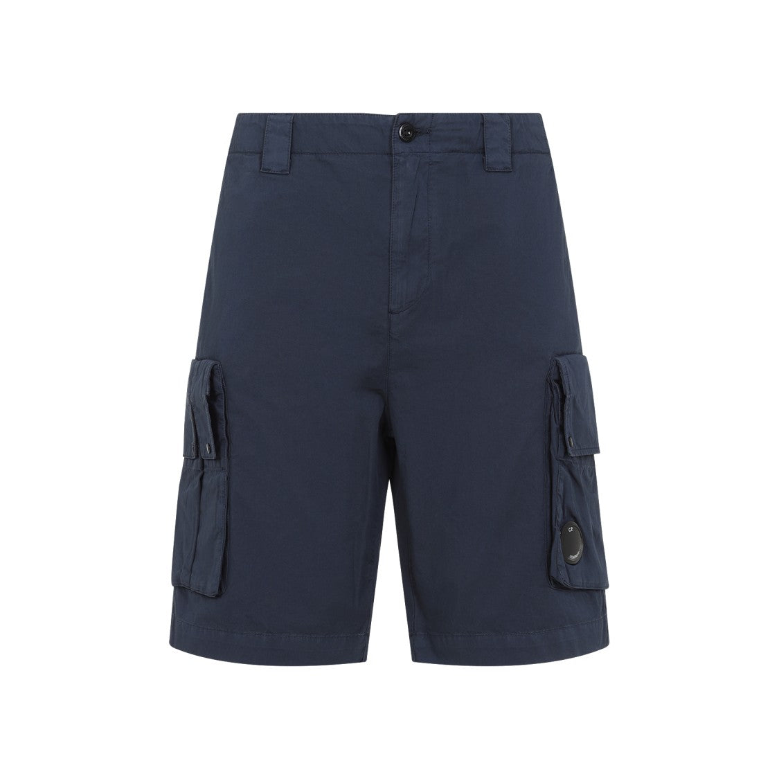 C.P. Company Relaxed Fit Cargo Bermudas In Soft Cotton