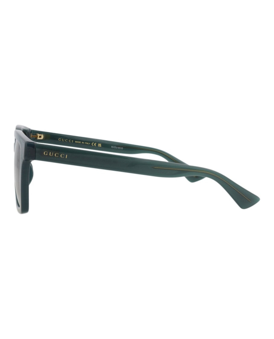 Gucci Square-Frame Injection Sunglasses