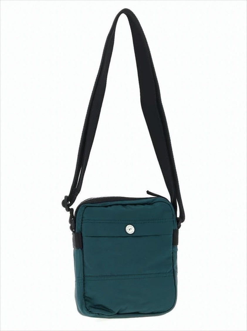 Stone Island Compact Crossbody Bag With Adjustable Strap