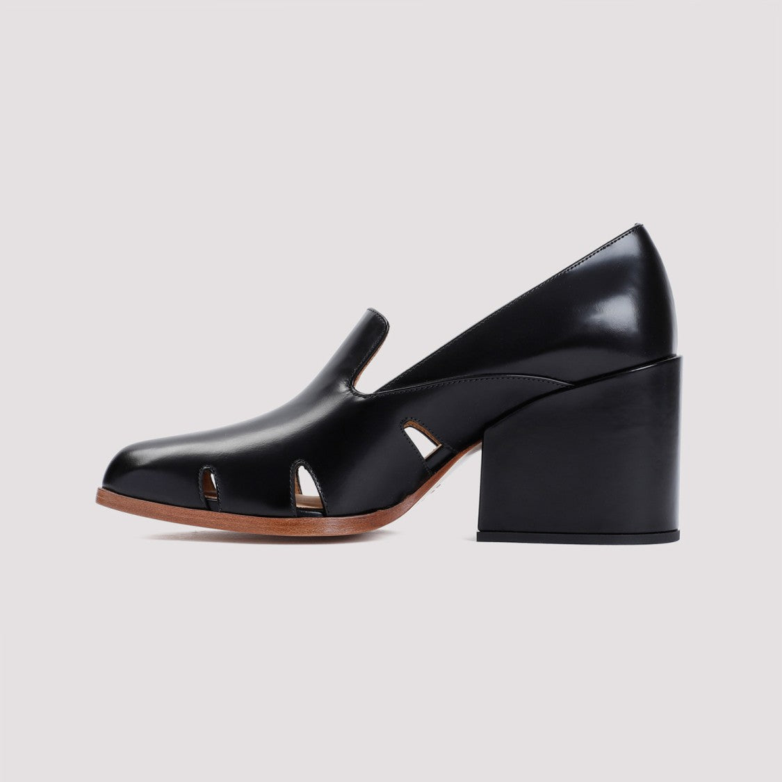 Gabriela Hearst Black Calf Leather Eliza Pumps