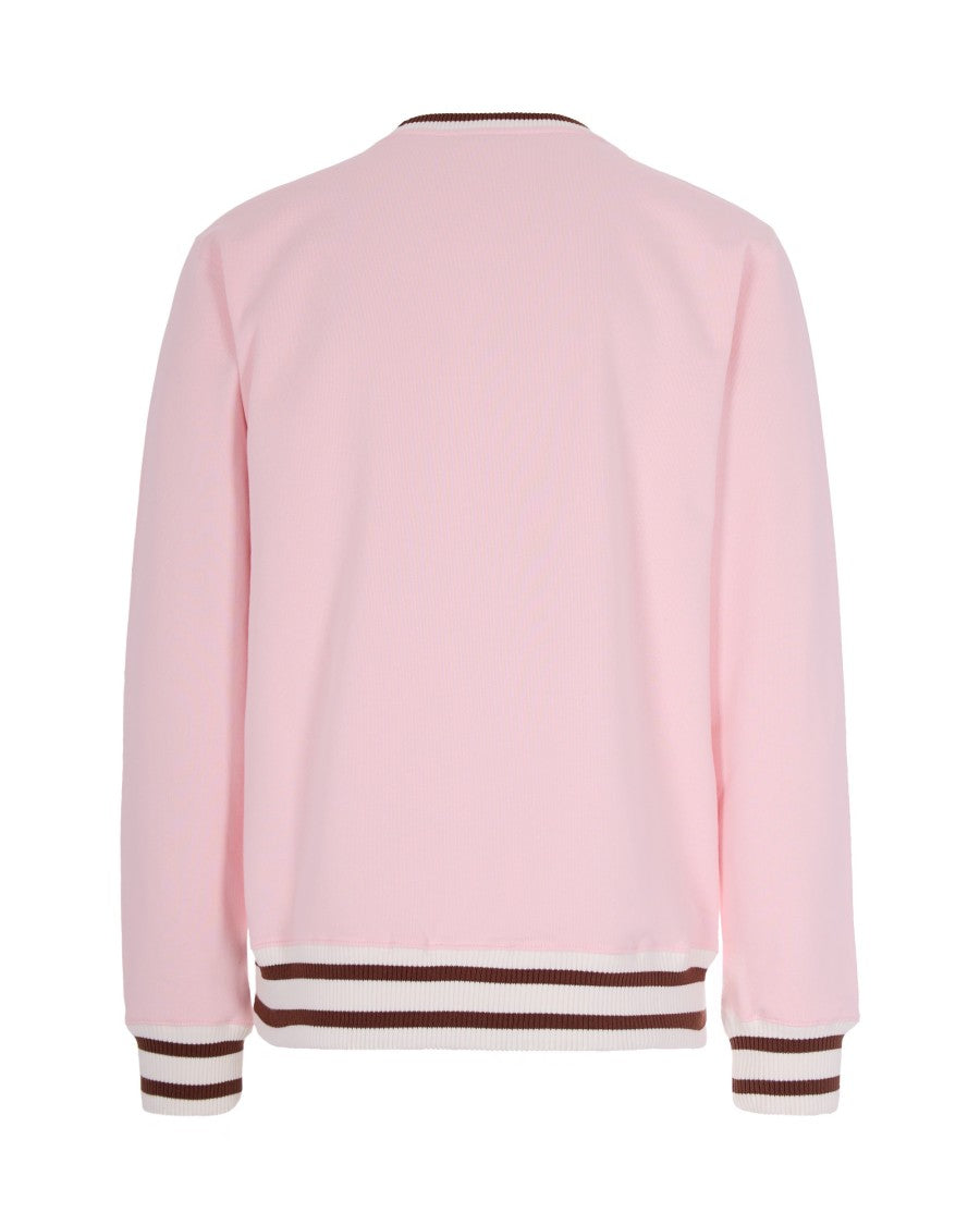 Drôle De Monsieur French Terry Sweatshirt With Slogan Print