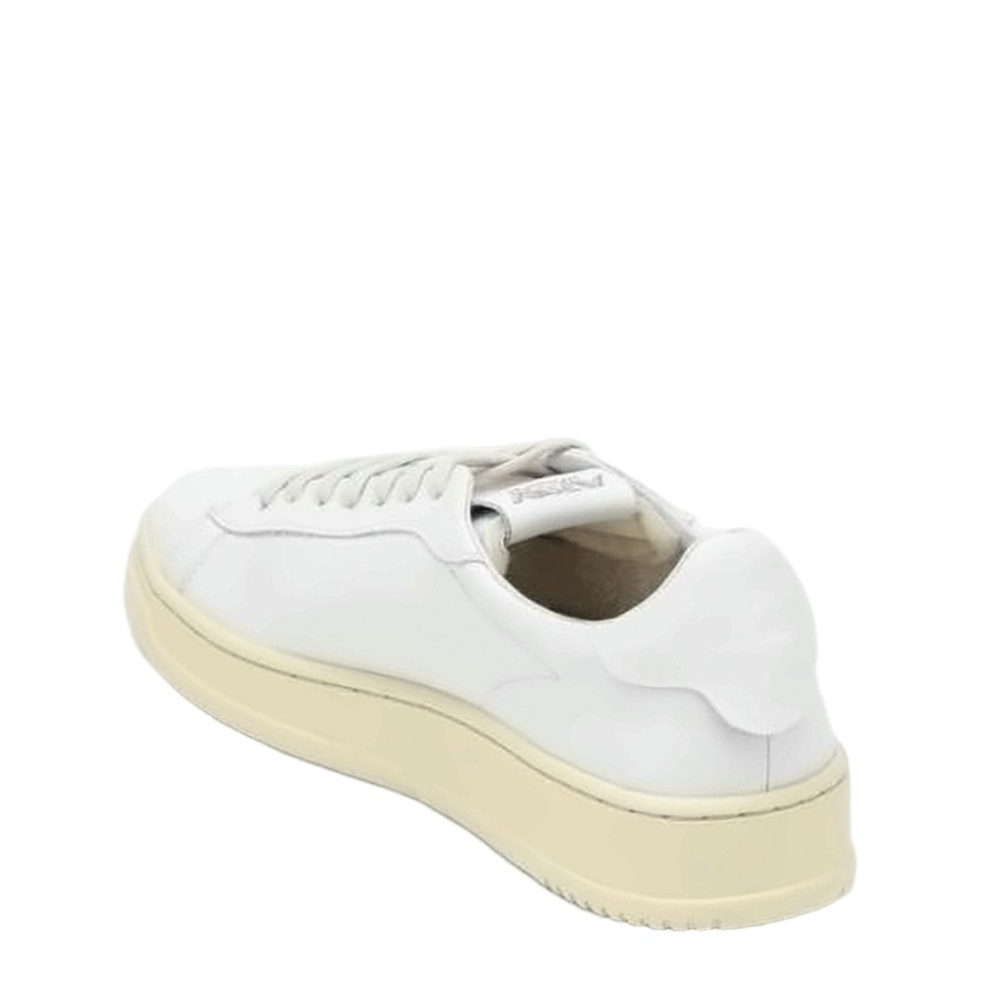 Autry Low-Top White Leather Sneakers With Minimalist Design
